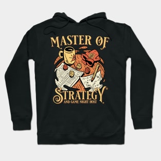 Funny Family Board Night  Game Host Strategy Tabletop Hoodie